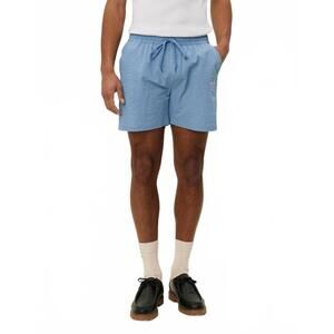 NEW LES DEUX stan seersucker swim shorts in allure
